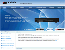 Tablet Screenshot of mtea-tech.com
